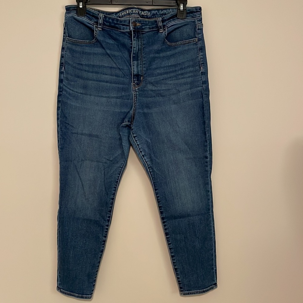 Women’s Plus Size American Eagle next level highest-waist jegging. 18 Short.